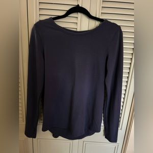 Old Navy Active Wear Navy Blue Active Top